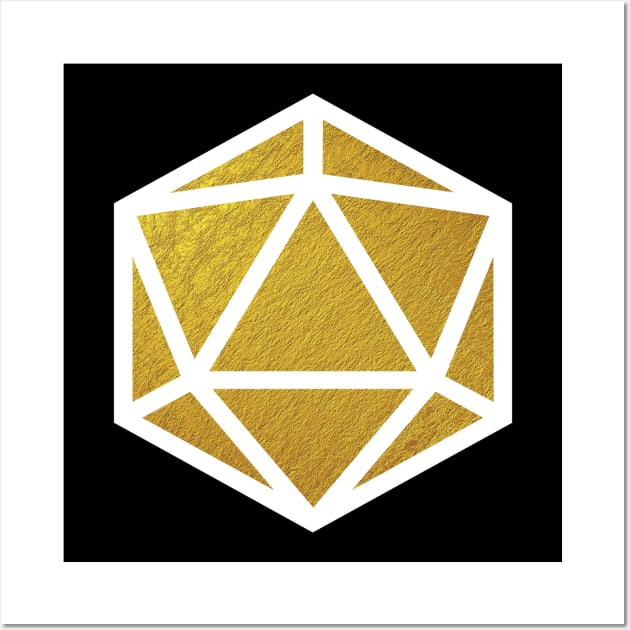 D20 Decal Badge - Coinage Wall Art by aaallsmiles